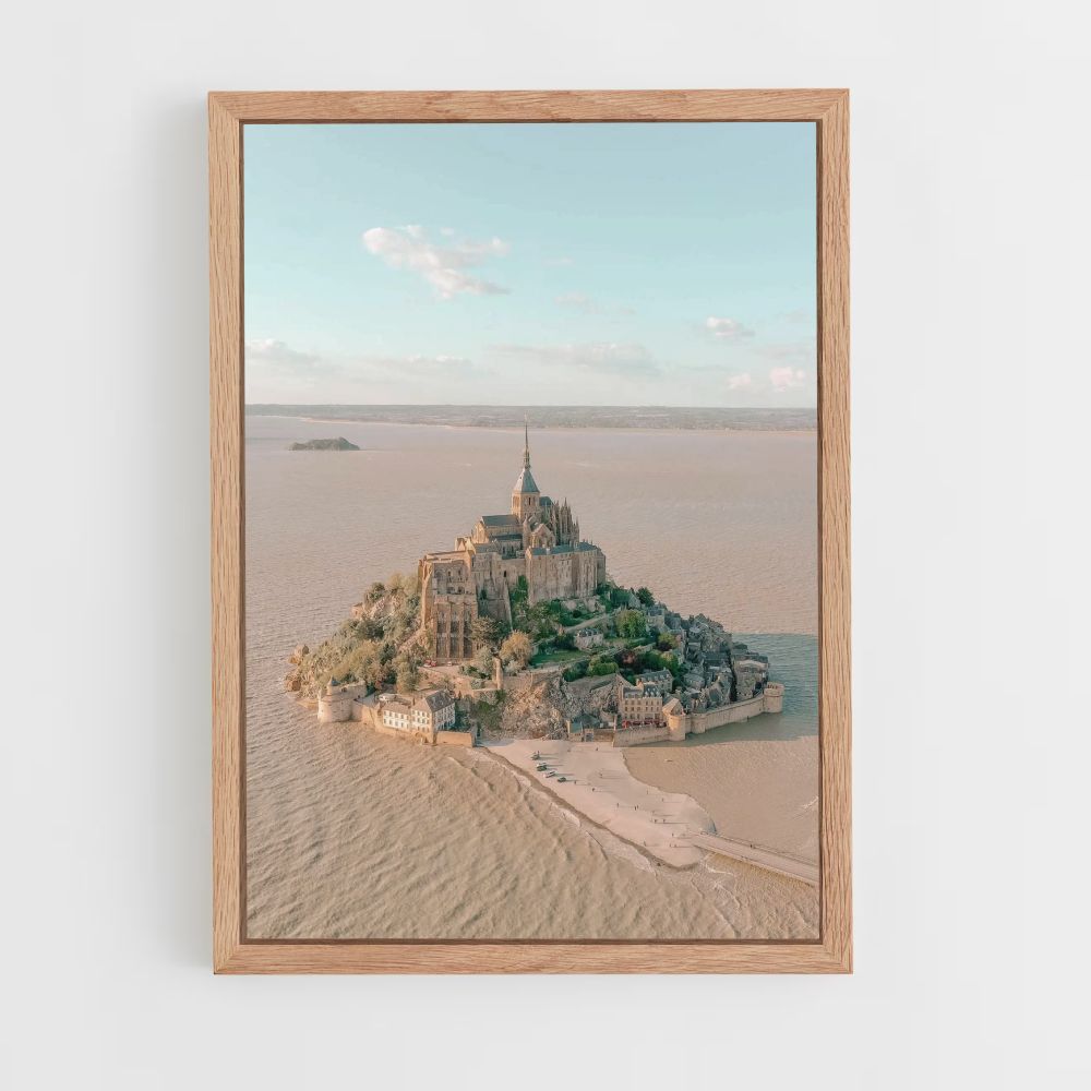 Póster Monte St Michel