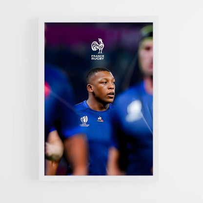 france-rugby-5 cadre Blanc