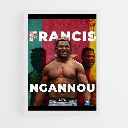 francis-ngannou-14 cadre Blanc
