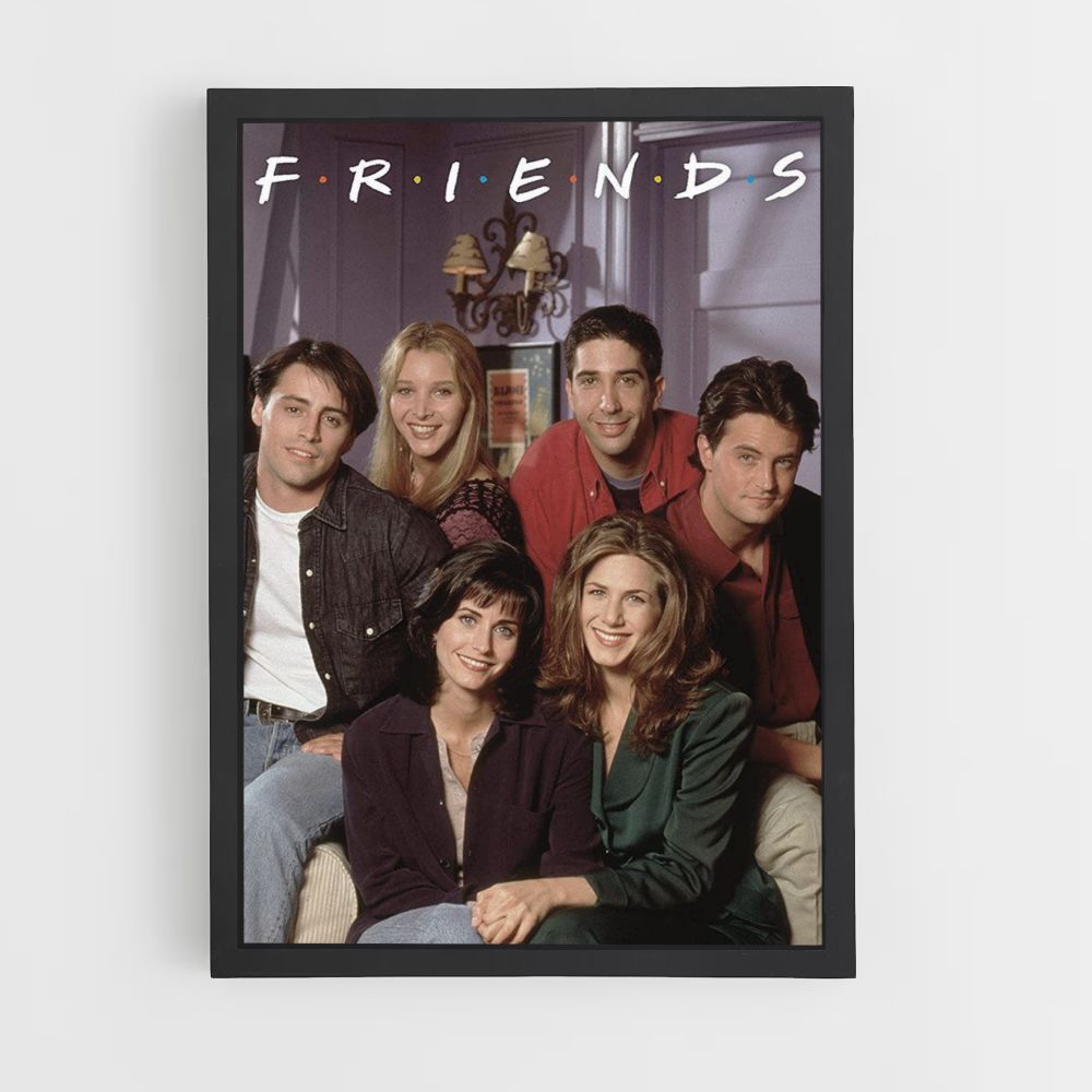 Serie de amigos Póster