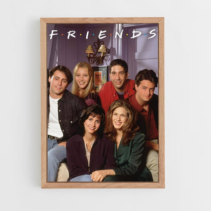 friends-3 cadre Bois clair