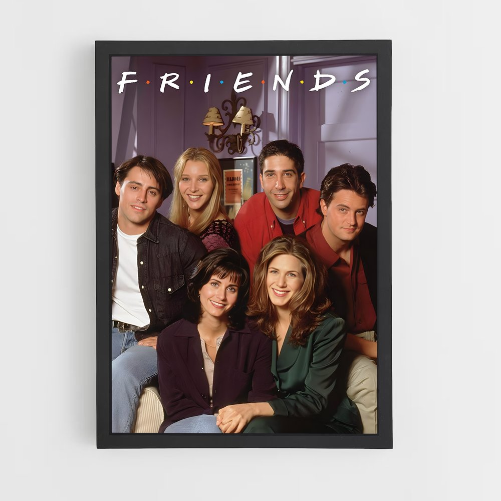 friends-3 cadre Noir