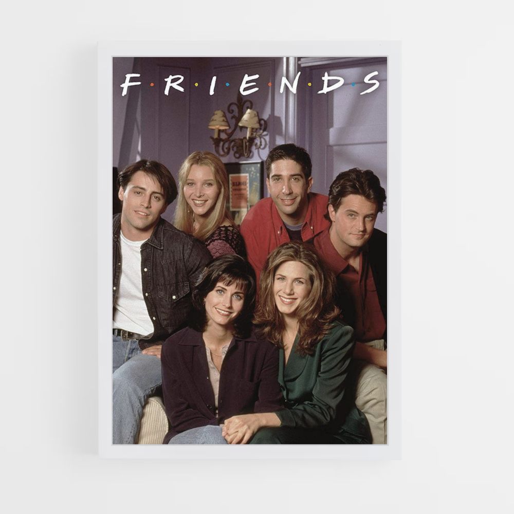 Serie de amigos Póster