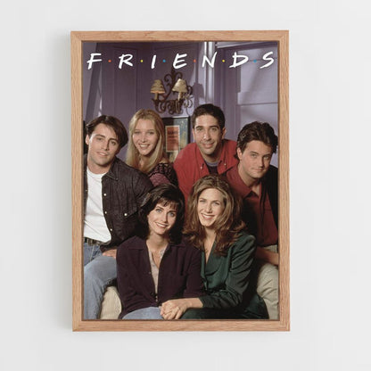 Serie de amigos Póster