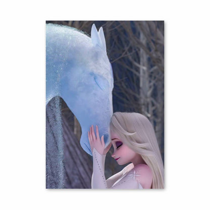 Poster Cheval de Glace