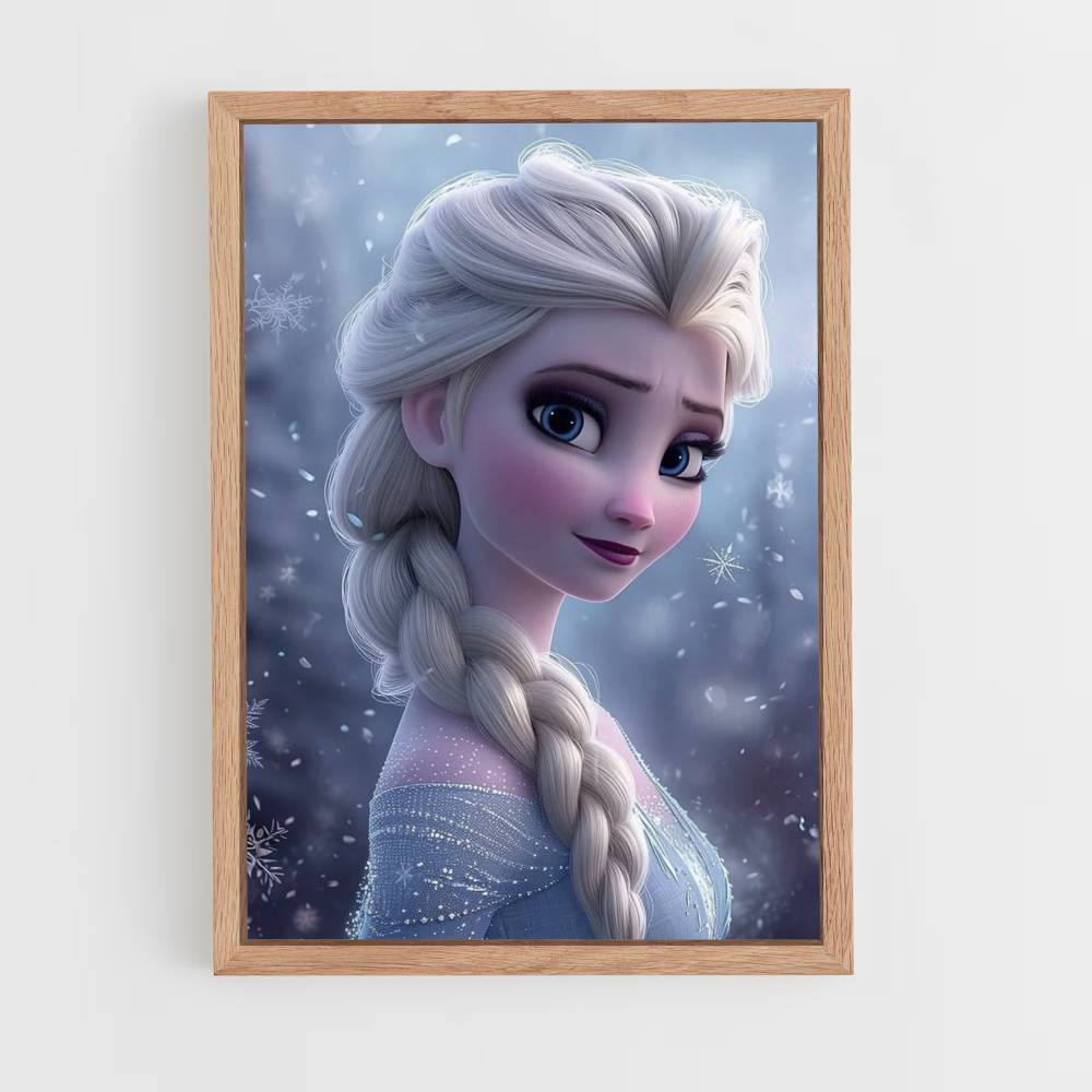 Póster Elsa Trenza