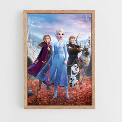 frozen-4 cadre Bois clair