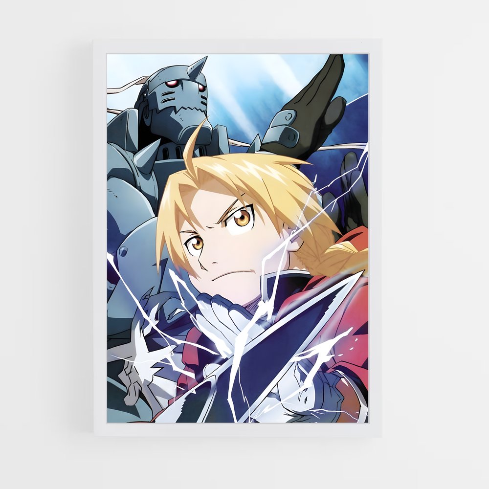 full-metal-alchemist-13 cadre Blanc