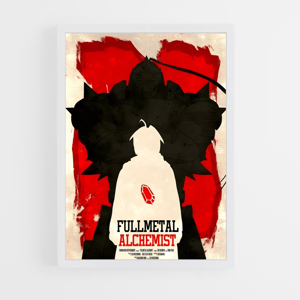 full-metal-alchemist-2 cadre Blanc