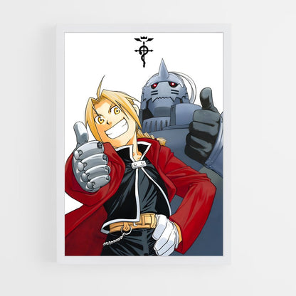 full-metal-alchemist-7 cadre Blanc