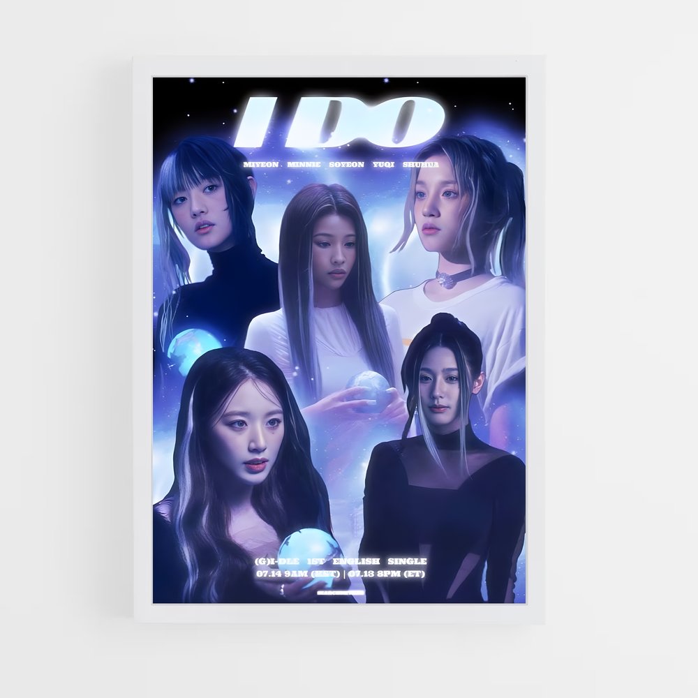 g-idle-15 cadre Blanc