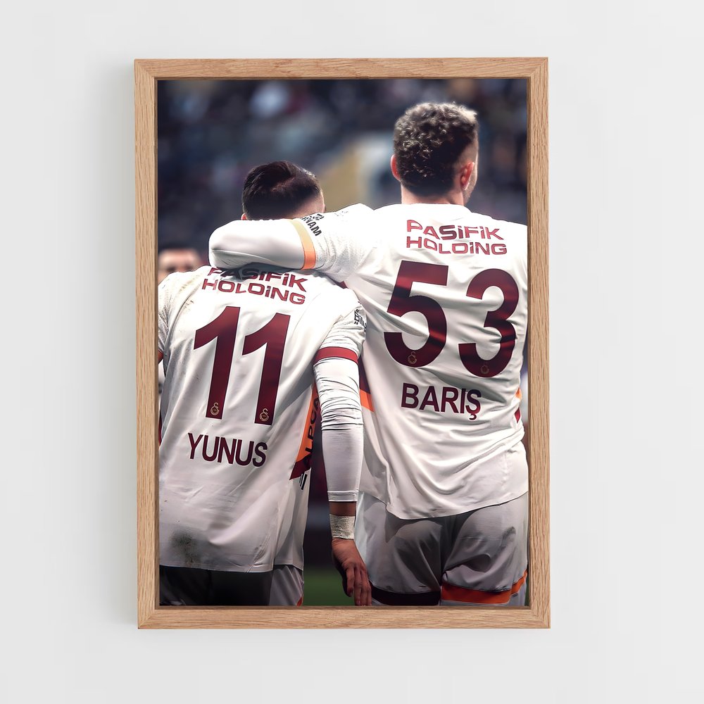 galatasaray-2 cadre Bois clair