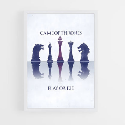 game-of-thrones-1 cadre Blanc