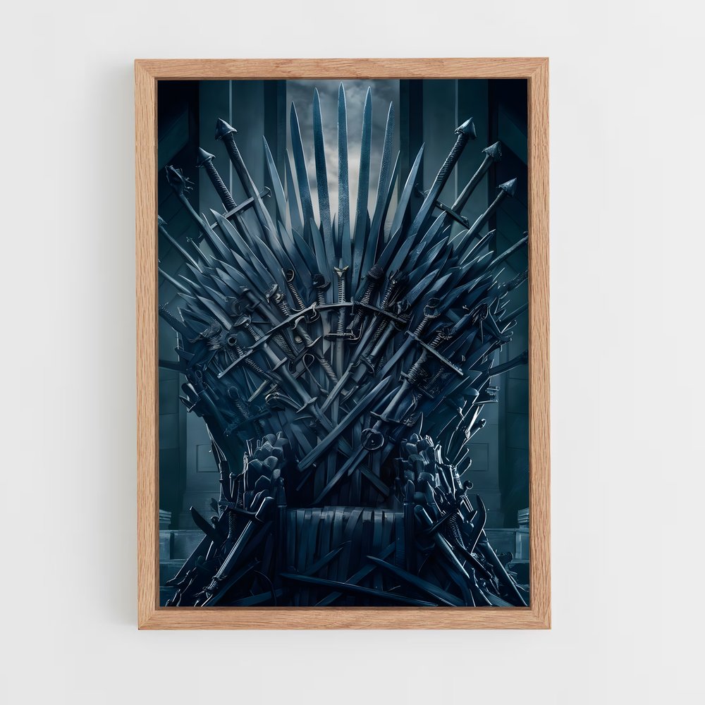game-of-thrones-11 cadre Bois clair