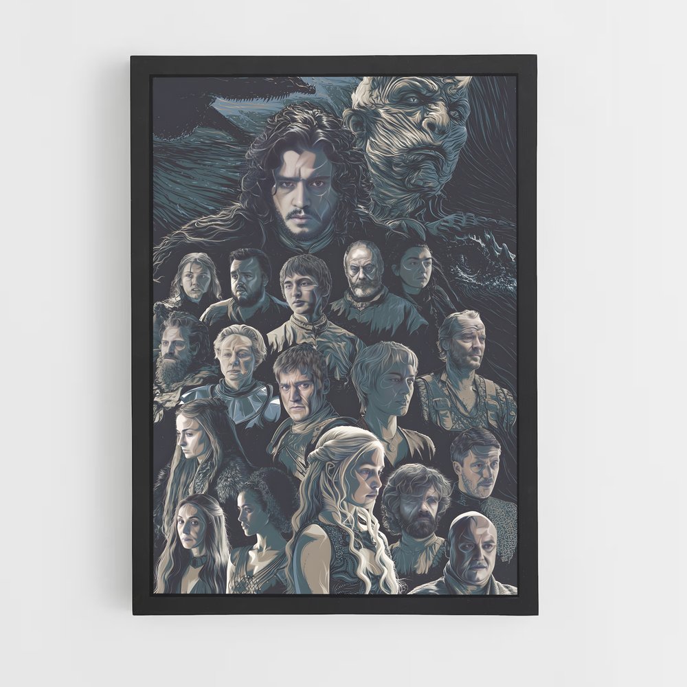 game-of-thrones-12 cadre Noir