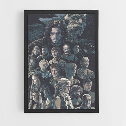 game-of-thrones-12 cadre Noir