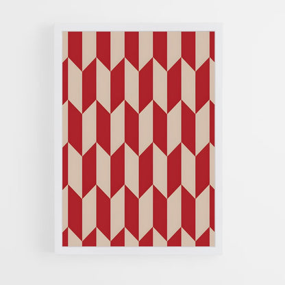 geometric-10 cadre Blanc