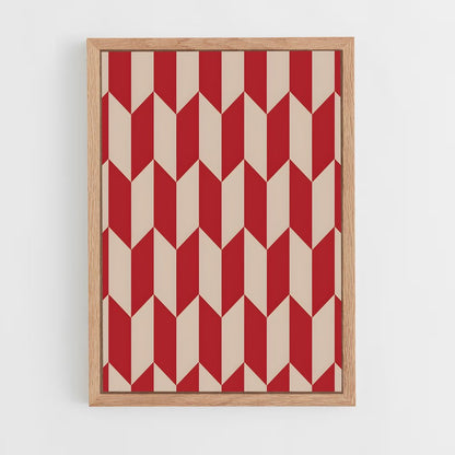 geometric-10 cadre Bois clair