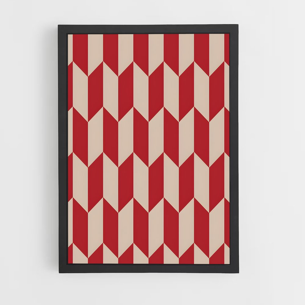 geometric-10 cadre Noir