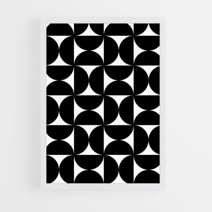 geometric-11 cadre Blanc