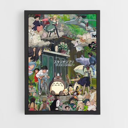 ghibli-12 cadre Noir