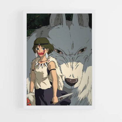 Princesa Momonoke Póster