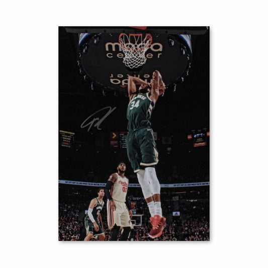 Salto de Antetokounmpo Póster