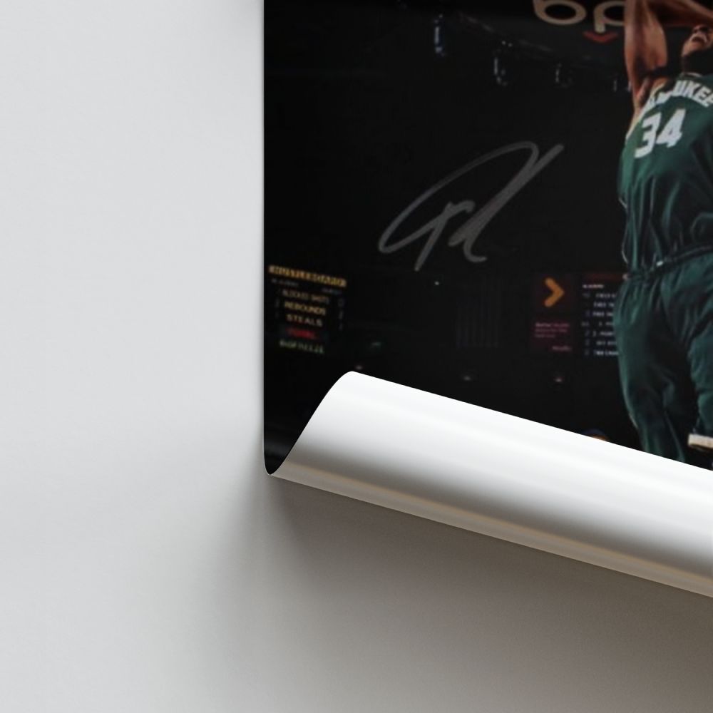 Salto de Antetokounmpo Póster