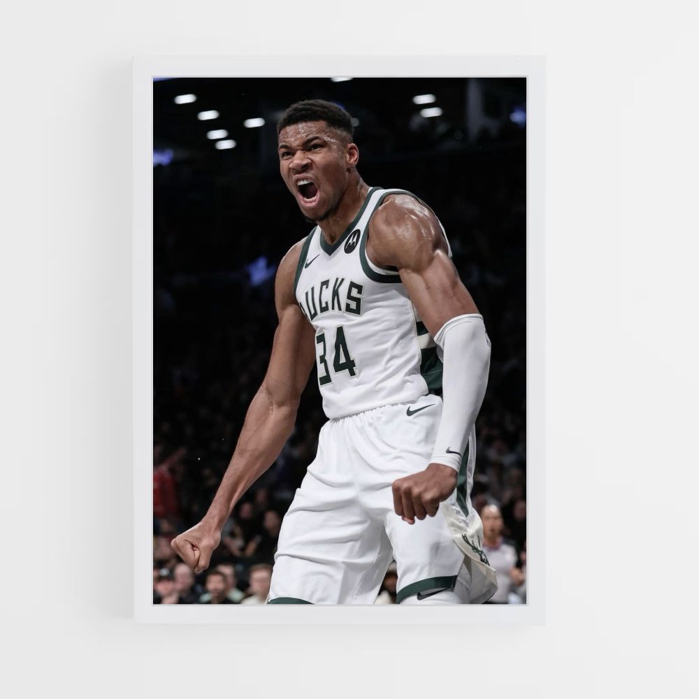 Póster Giannis Antetokounmpo Músculo