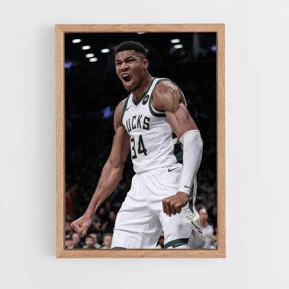 Póster Giannis Antetokounmpo Músculo