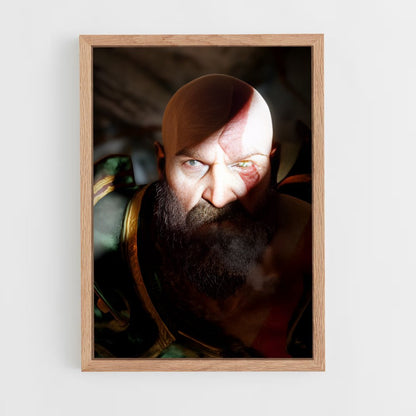 god-of-war-2 cadre Bois clair