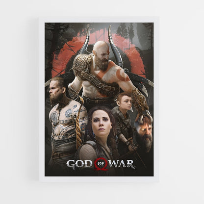 god-of-war-6 cadre Blanc