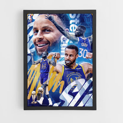 Póster Curry GSW