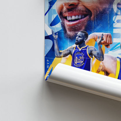 Póster Curry GSW