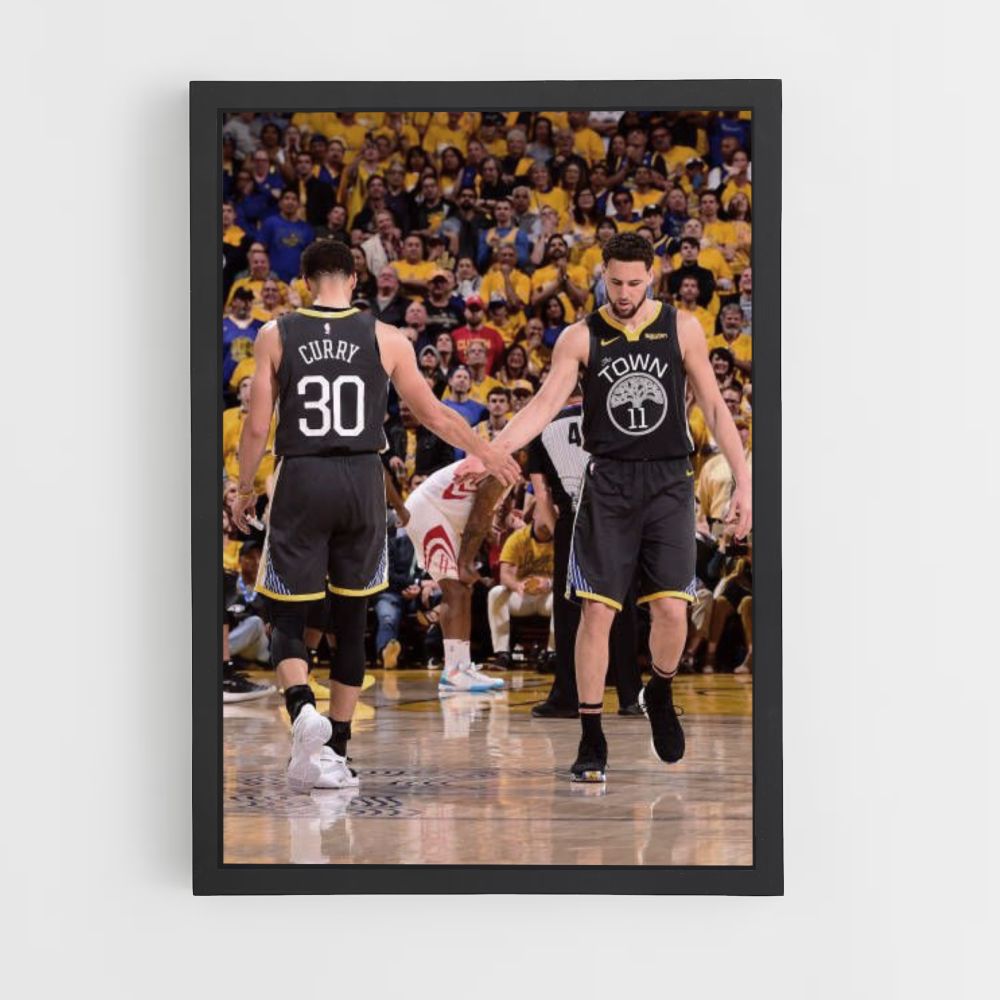 Juego Golden State Warrior Póster