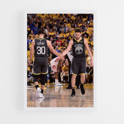 Juego Golden State Warrior Póster