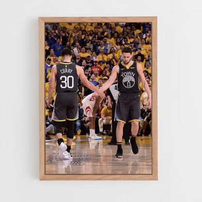 Juego Golden State Warrior Póster