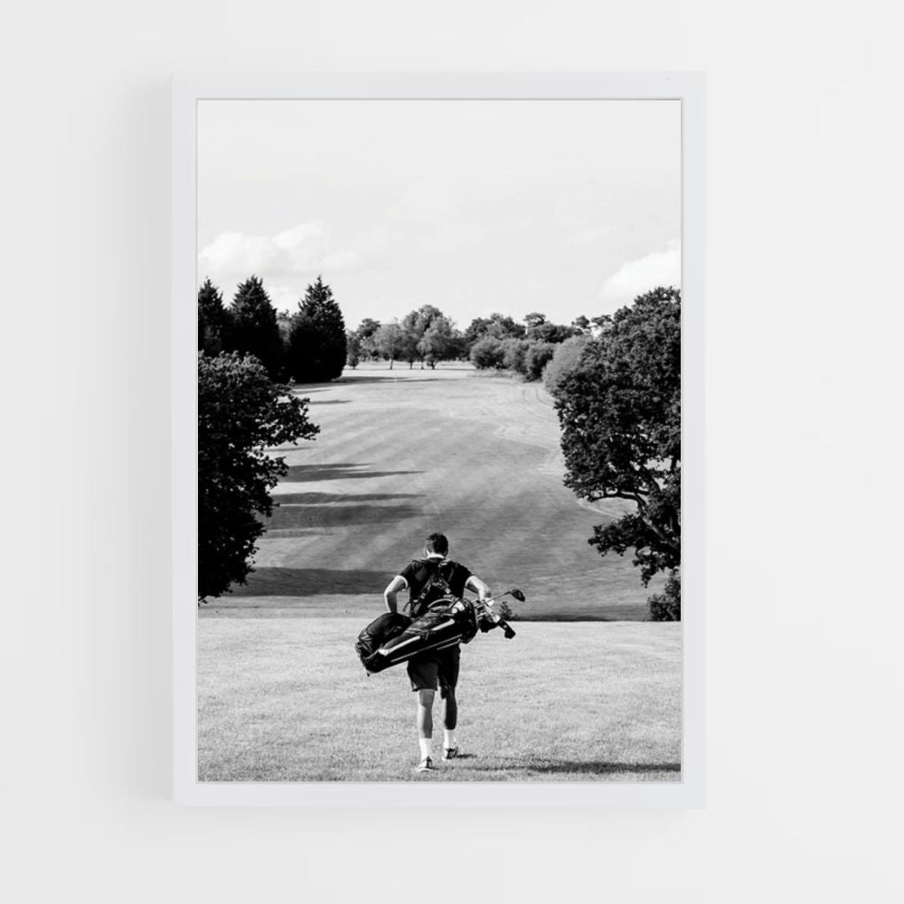 Póster Campo de golf