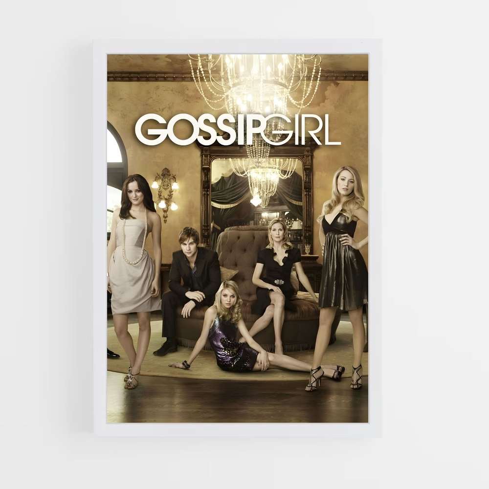 gossip-girl-3 cadre Blanc