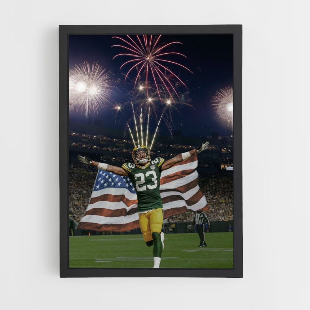 Póster Green Bay Packers América