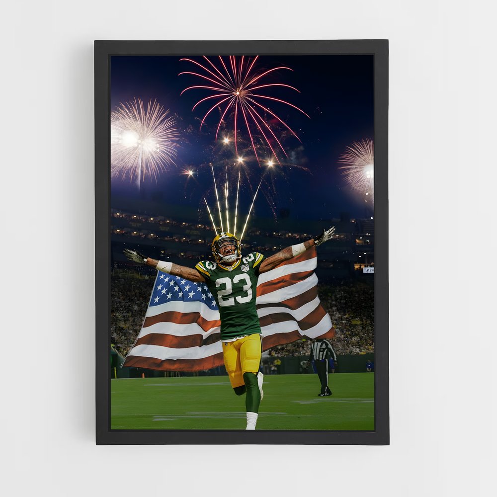 green-bay-packers-1 cadre Noir