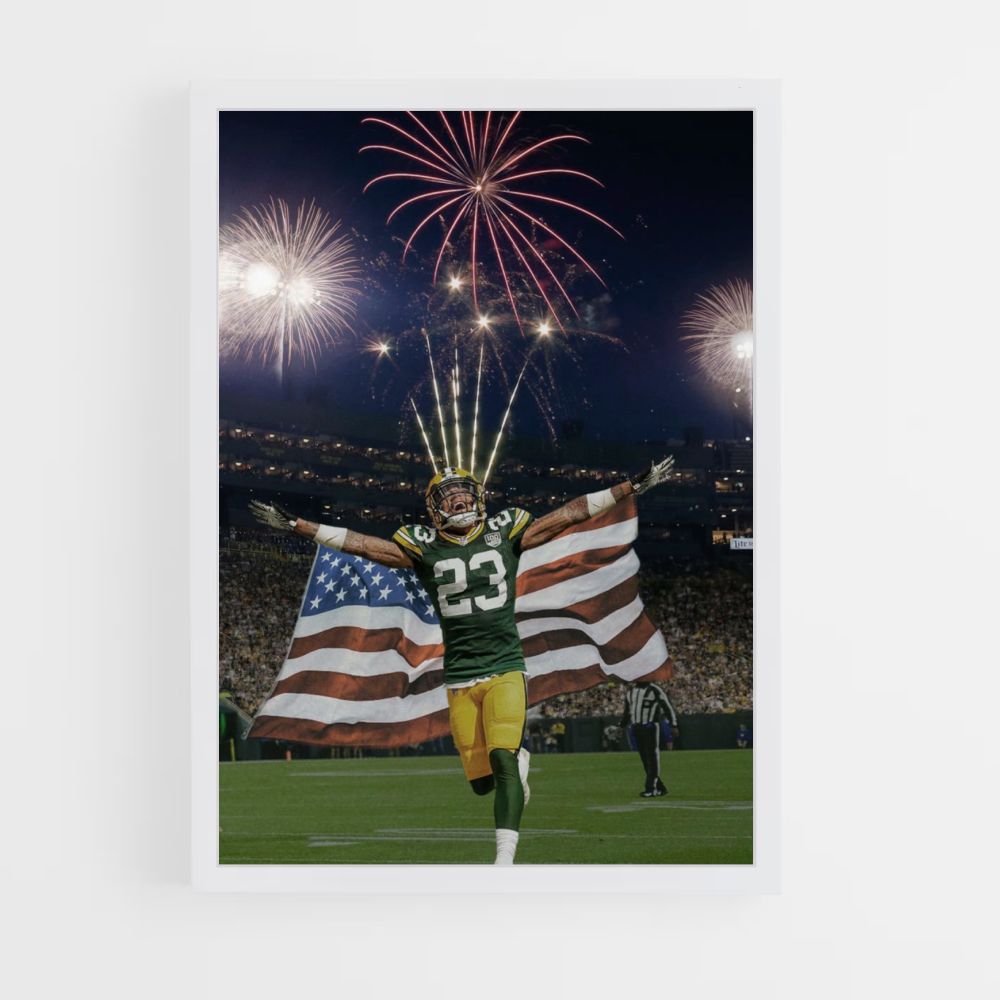 Póster Green Bay Packers América