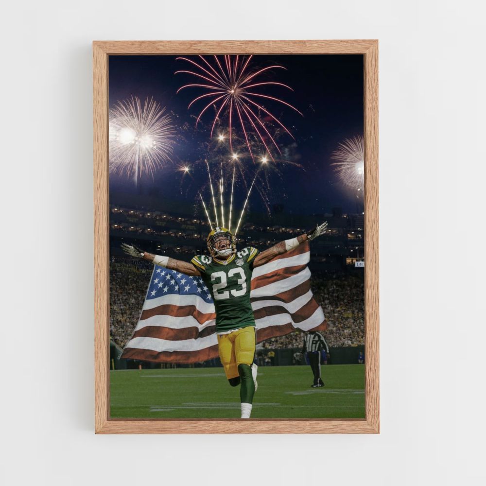 Póster Green Bay Packers América