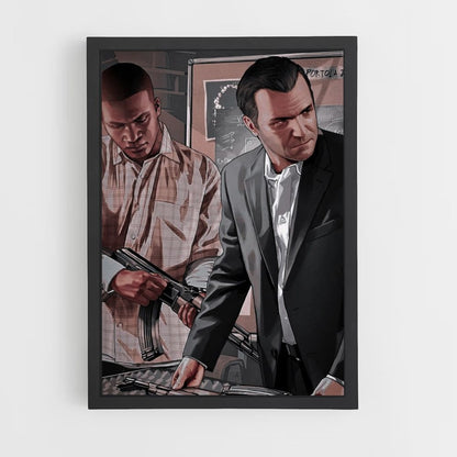 Póster GTA V Mafia