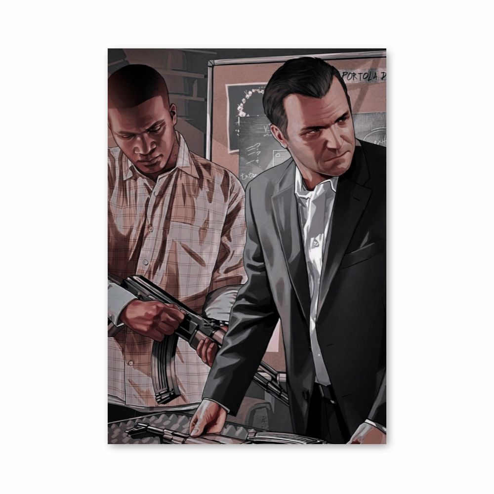 Póster GTA V Mafia