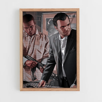 Póster GTA V Mafia