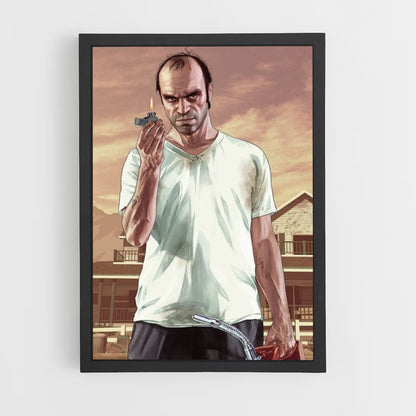 Póster GTA V Pirómano