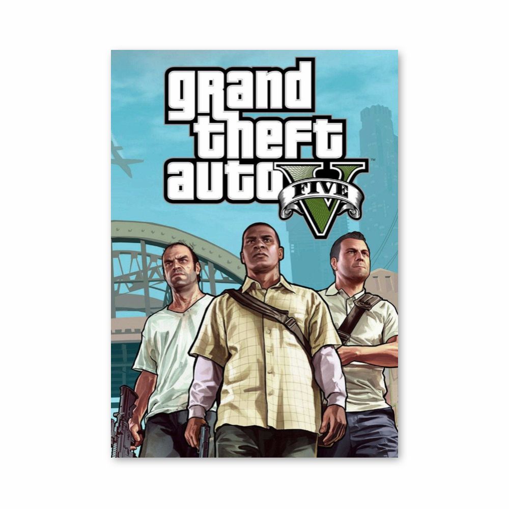 Póster Misión GTA V