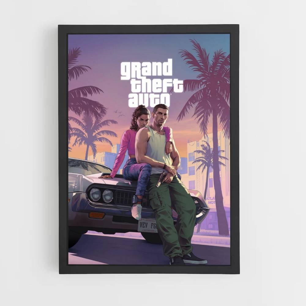 Póster Grand Theft Auto