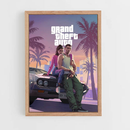 Póster Grand Theft Auto